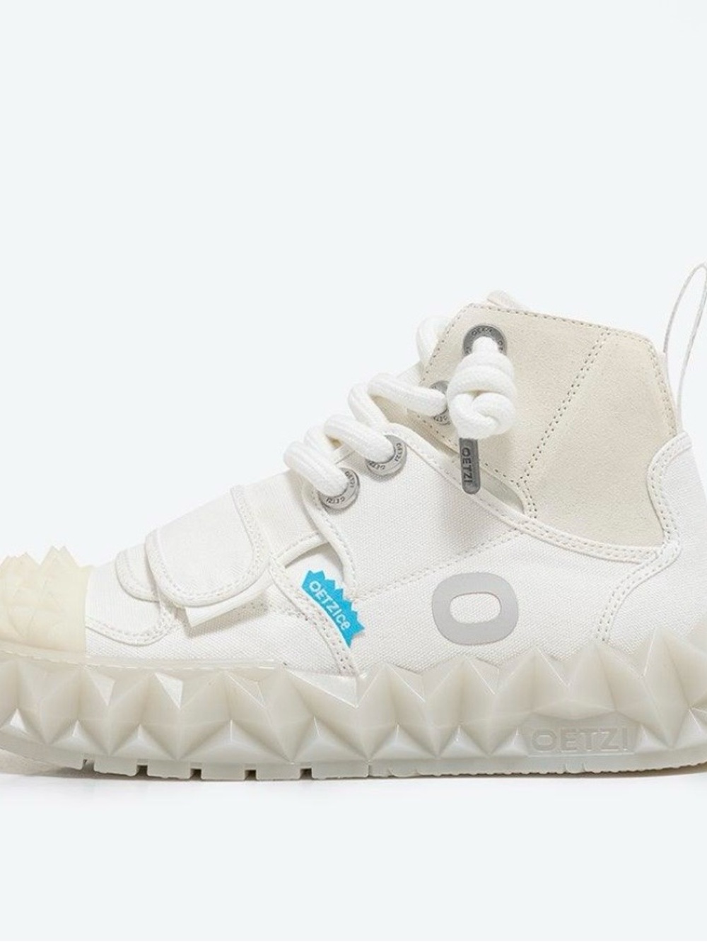 OETZI Zero ICE Chunky Sneakers White EU45 Futuristic Platform Trainer NWT Box - Picture 2 of 8